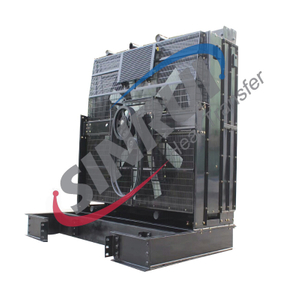 Radiador gerador mecânico e acionado por correia para CAT