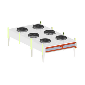 Enfriador seco plano para motor Jenbacher J316