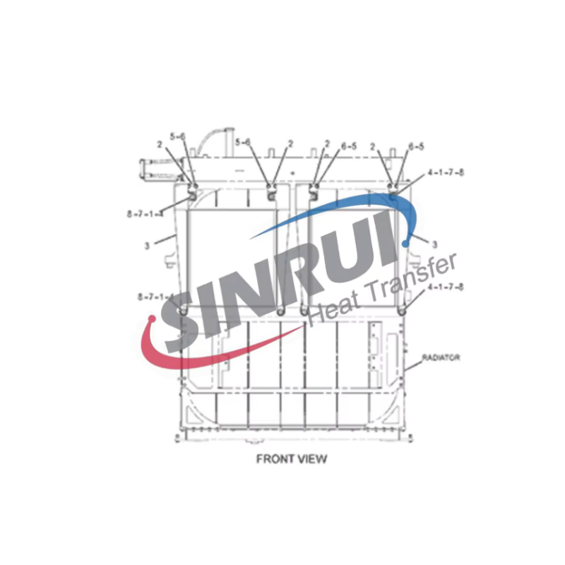 Carregue o refrigerador de ar 357-1622 para CAT 777G