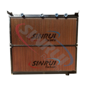 Radiador de tubo de cobre com aleta de minera&ccedil;&atilde;o para Komatsu