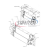 421-4021 هسته پس از کولر برای CAT D10T2